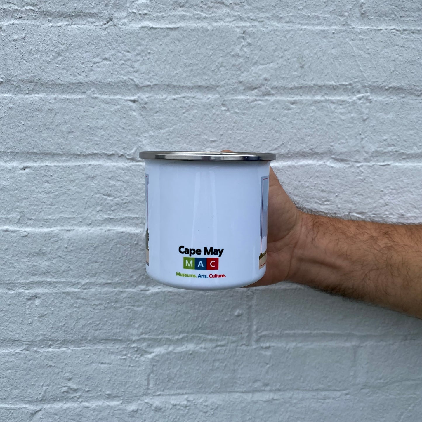 Cape May Lighthouse Camp Mug