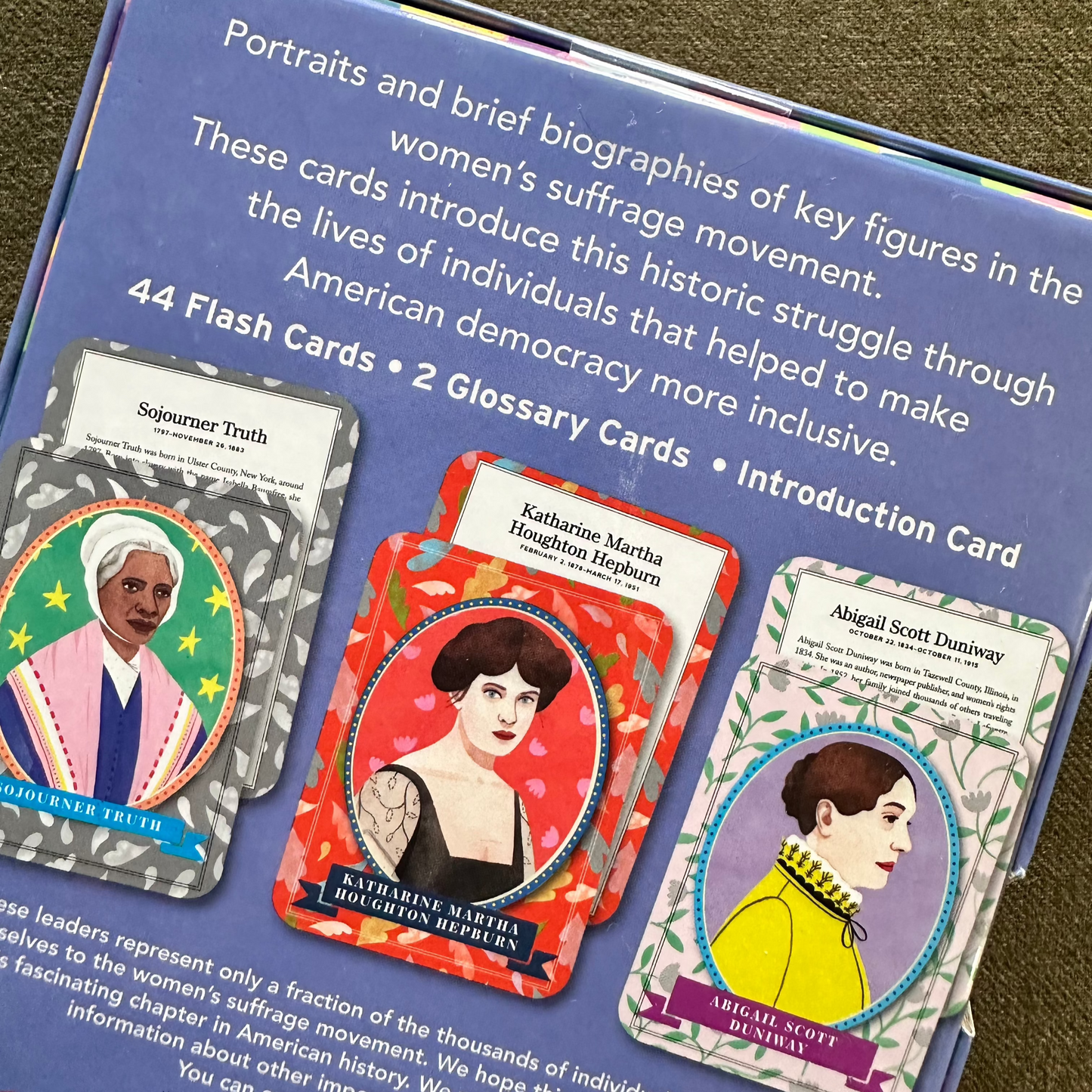 Votes for Women Flash Cards
