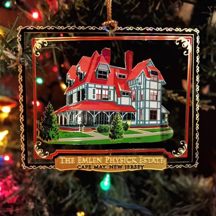 Brass Physick Estate Ornament