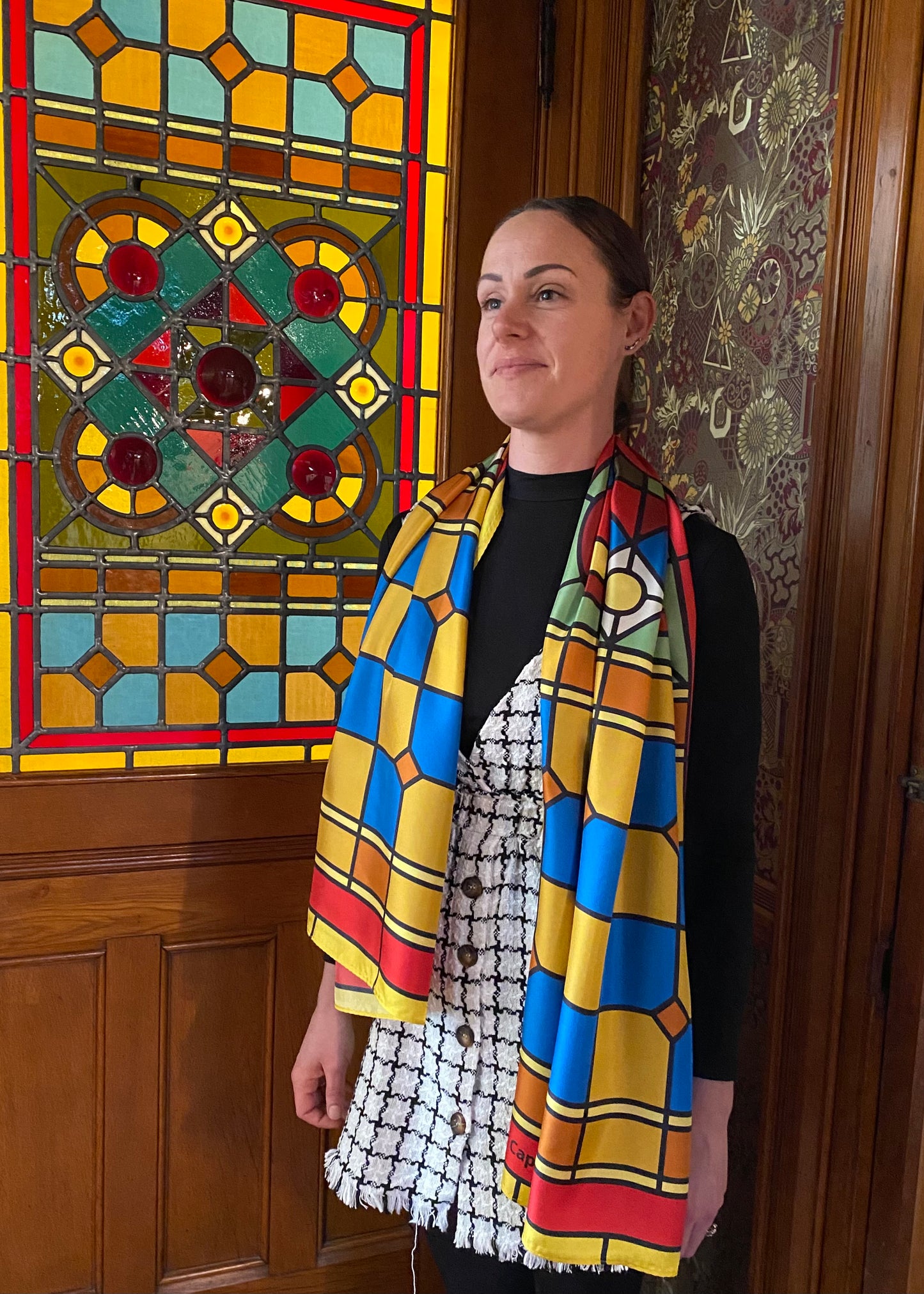 Stained Glass Scarf