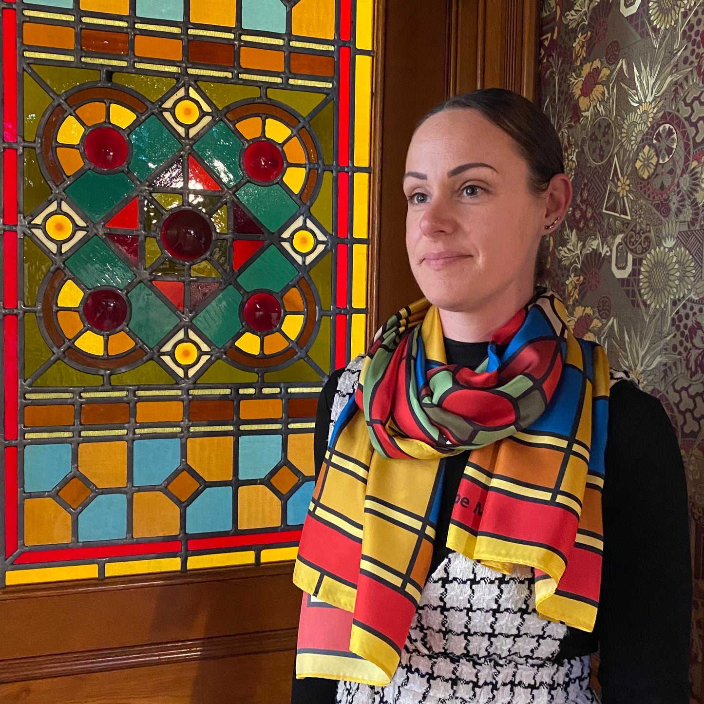 Stained Glass Scarf