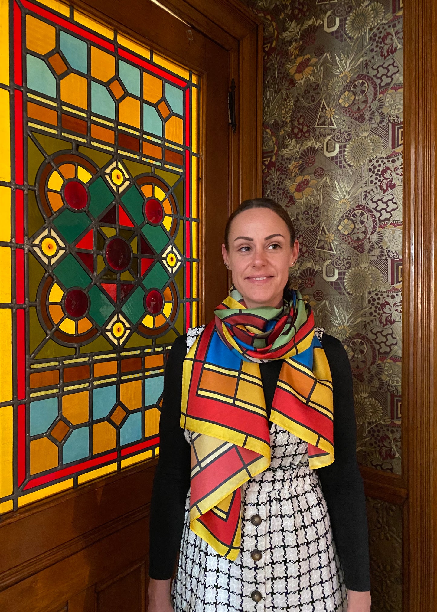 Stained Glass Scarf