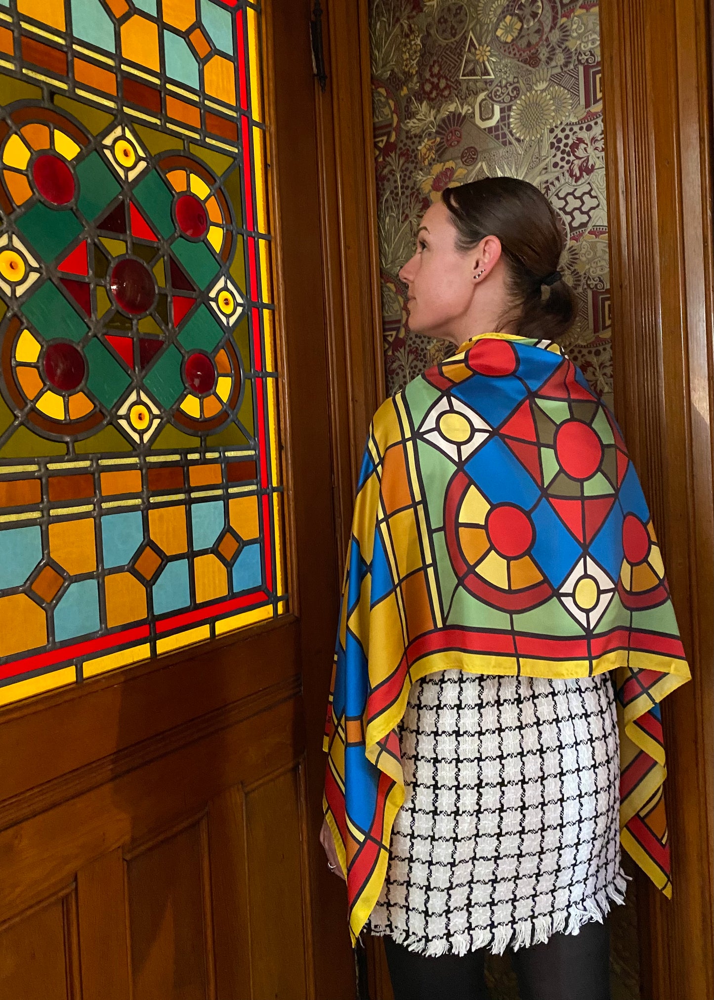 Stained Glass Scarf