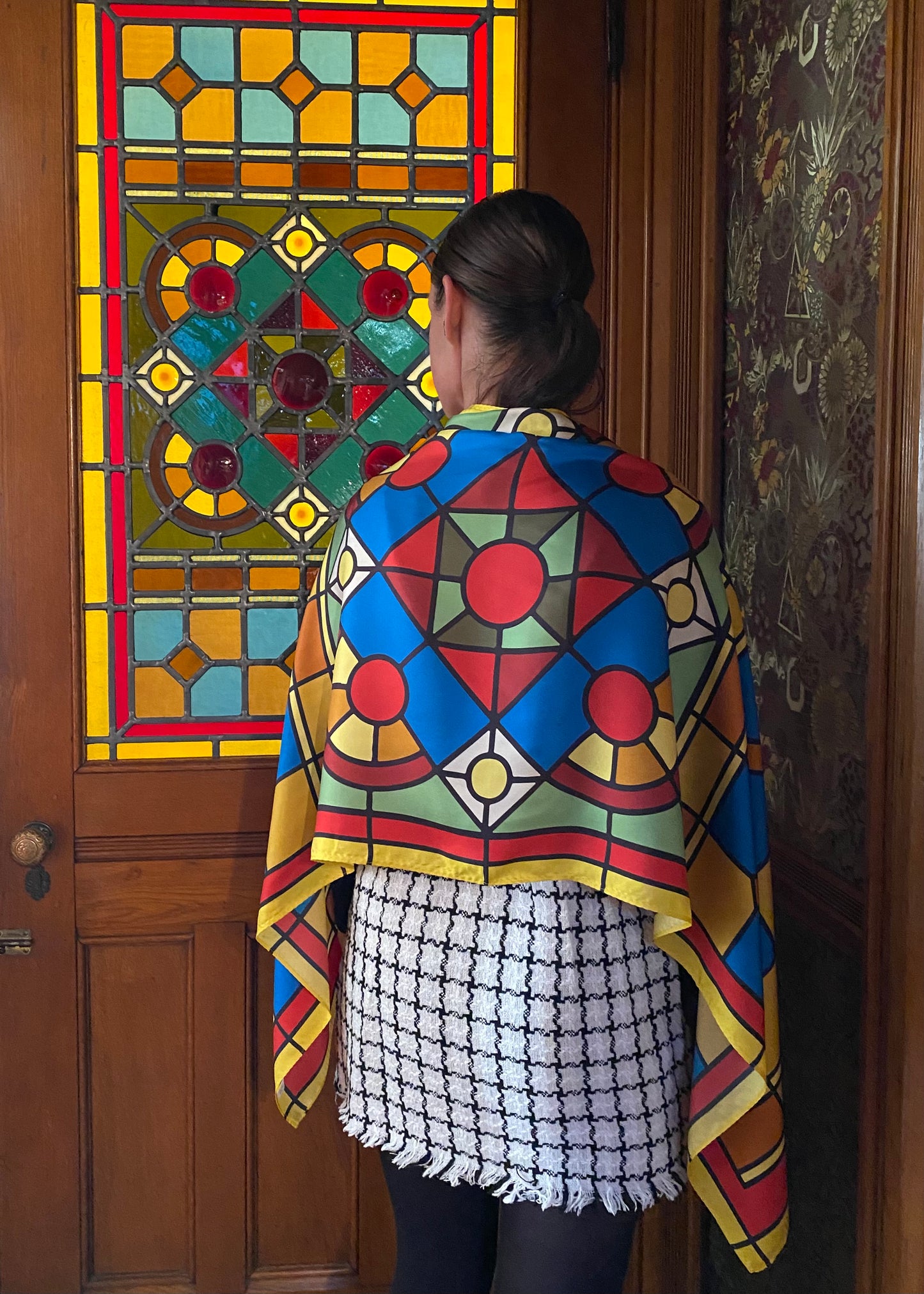Stained Glass Scarf