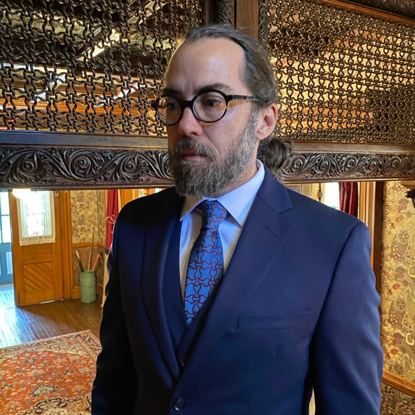Woven Oak Necktie