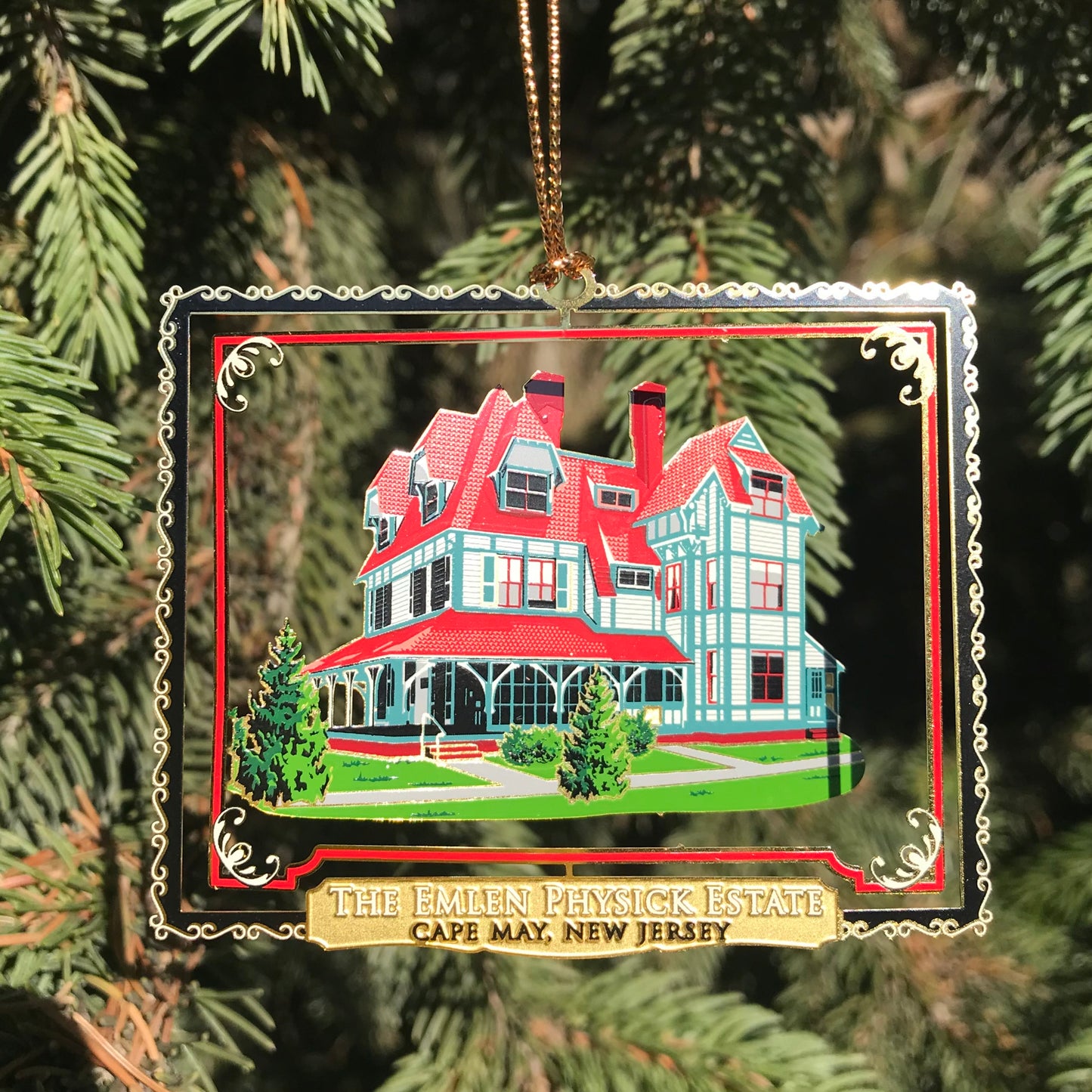 Brass Physick Estate Ornament