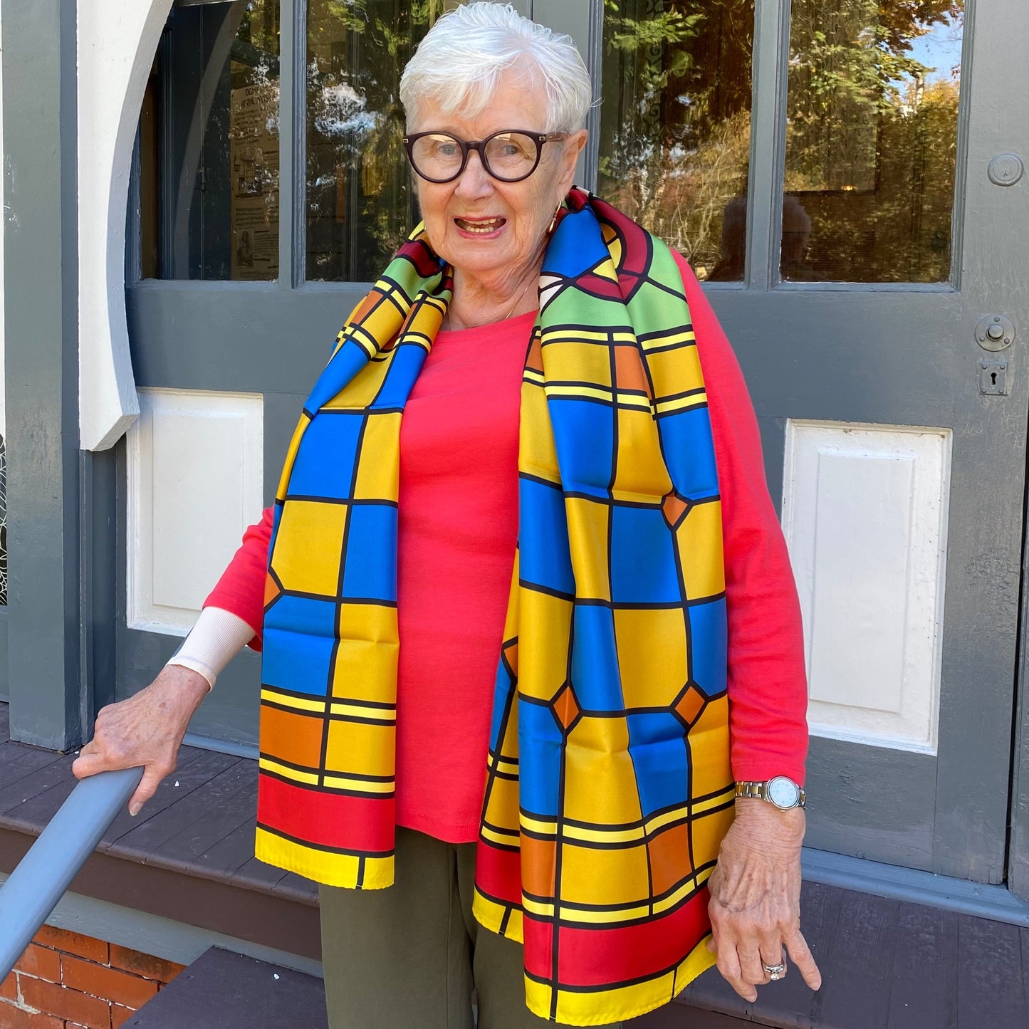 Stained Glass Scarf