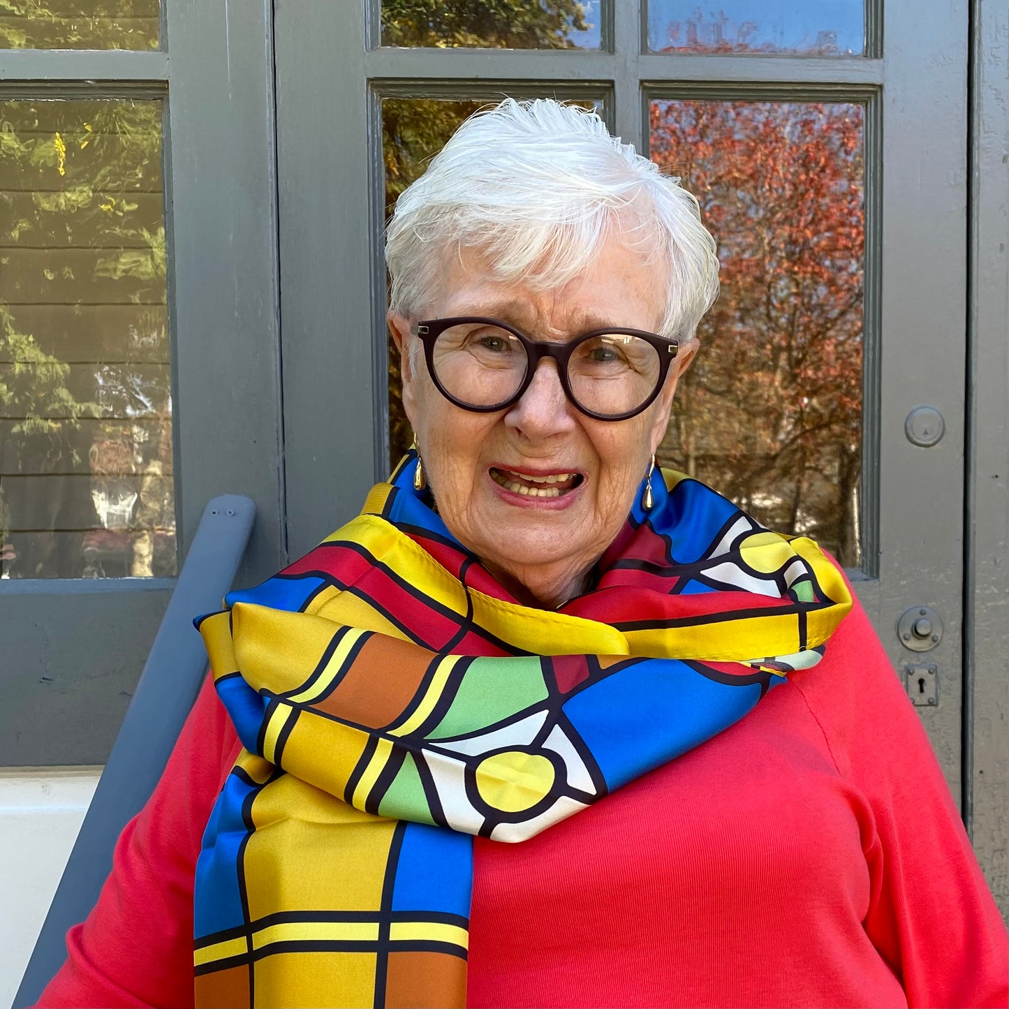 Stained Glass Scarf