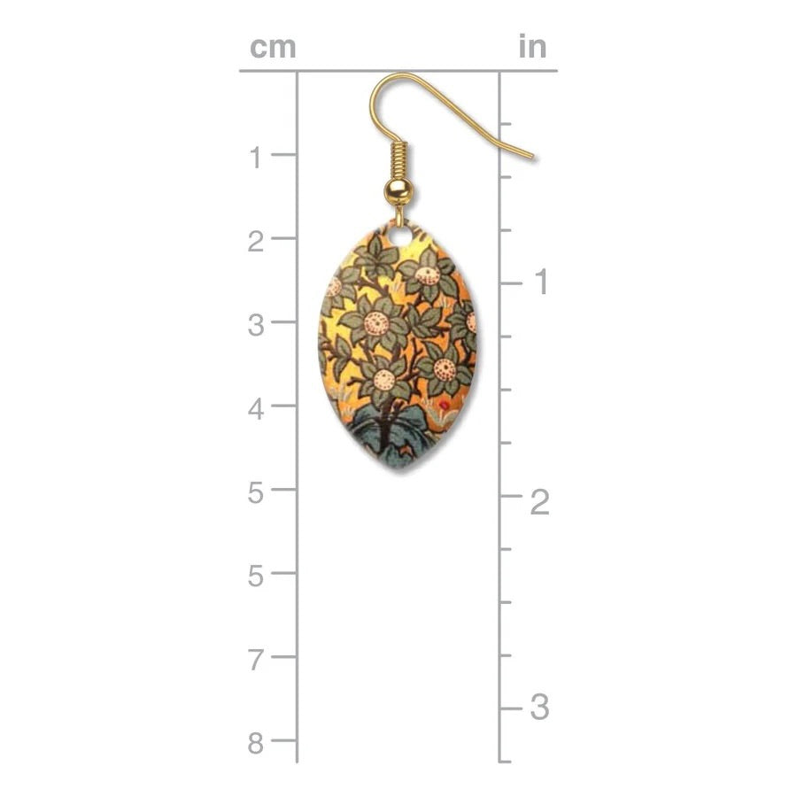 William Morris Orchard Earrings