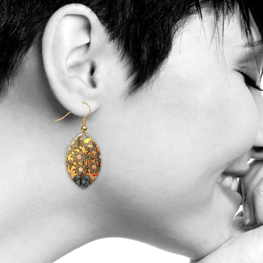 William Morris Orchard Earrings