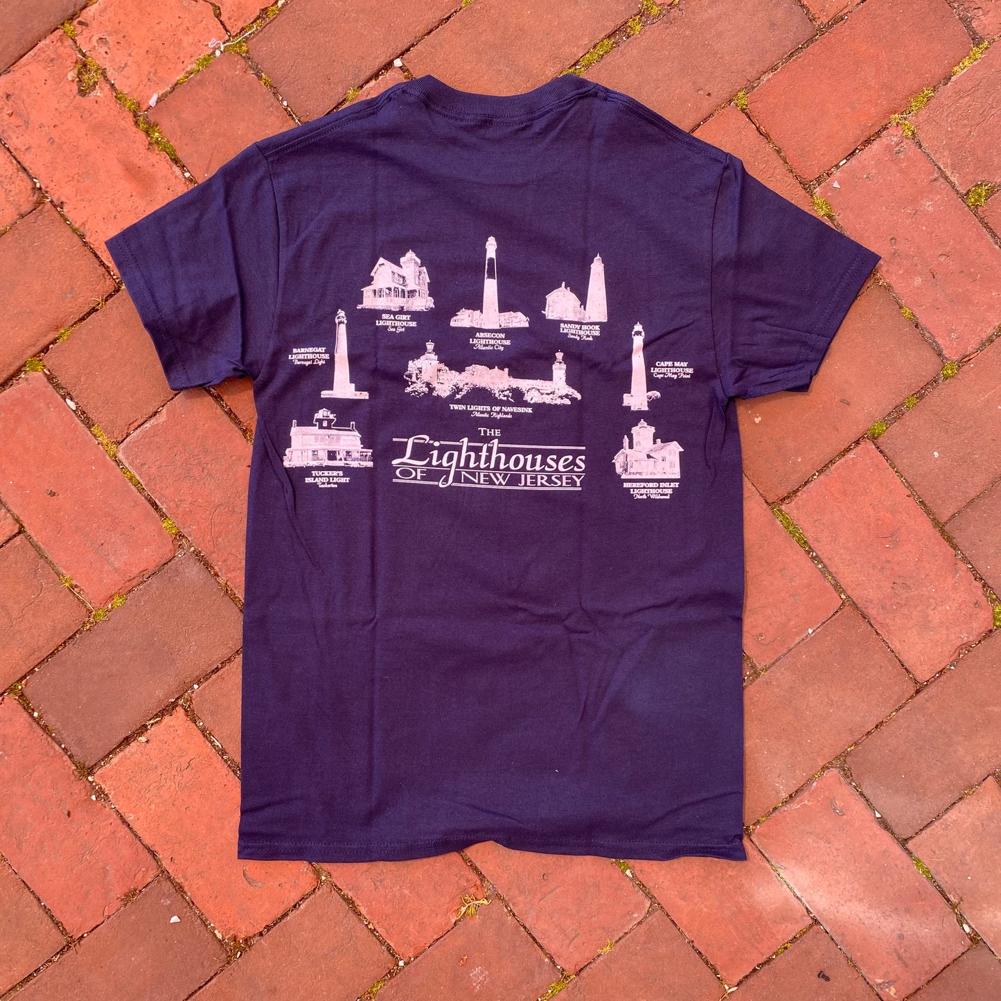Lighthouses of NJ T-Shirt