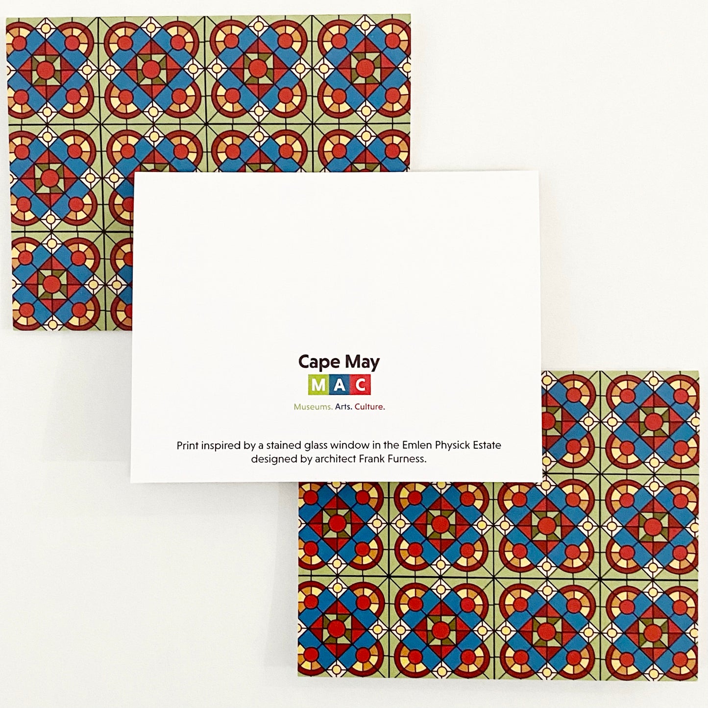 Stained Glass Notecard Set of 10