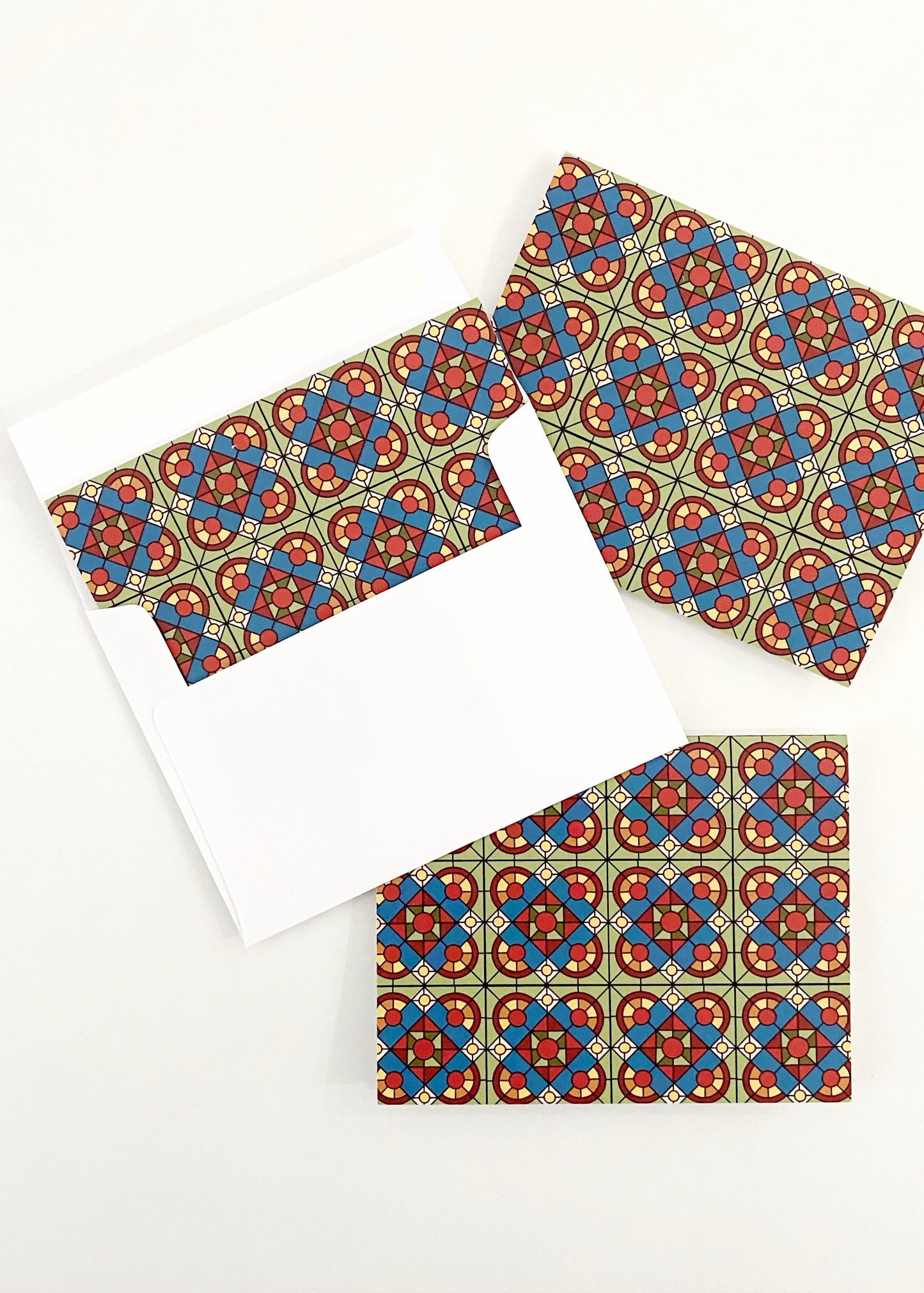 Stained Glass Notecard Set of 10