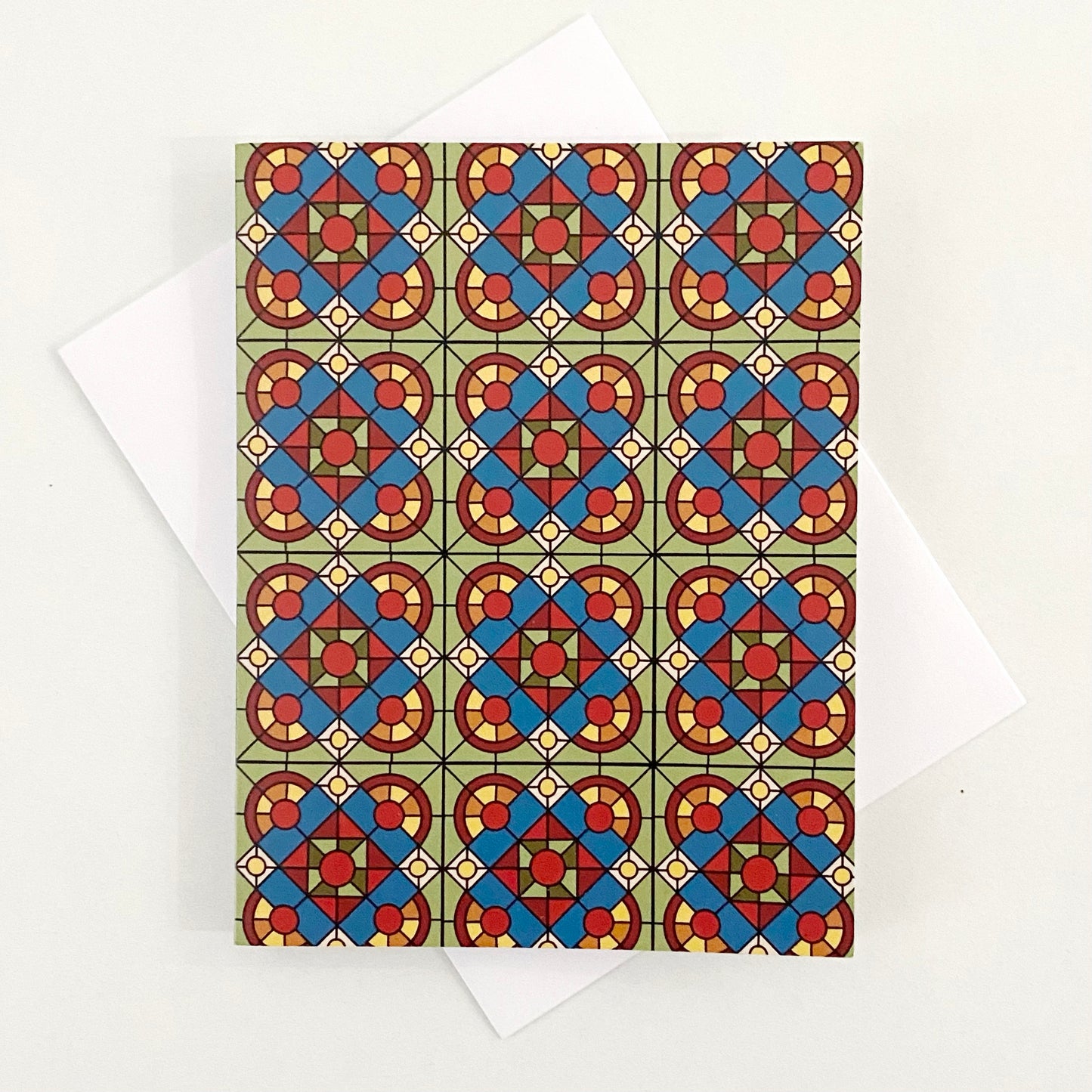 Stained Glass Notecard Set of 10
