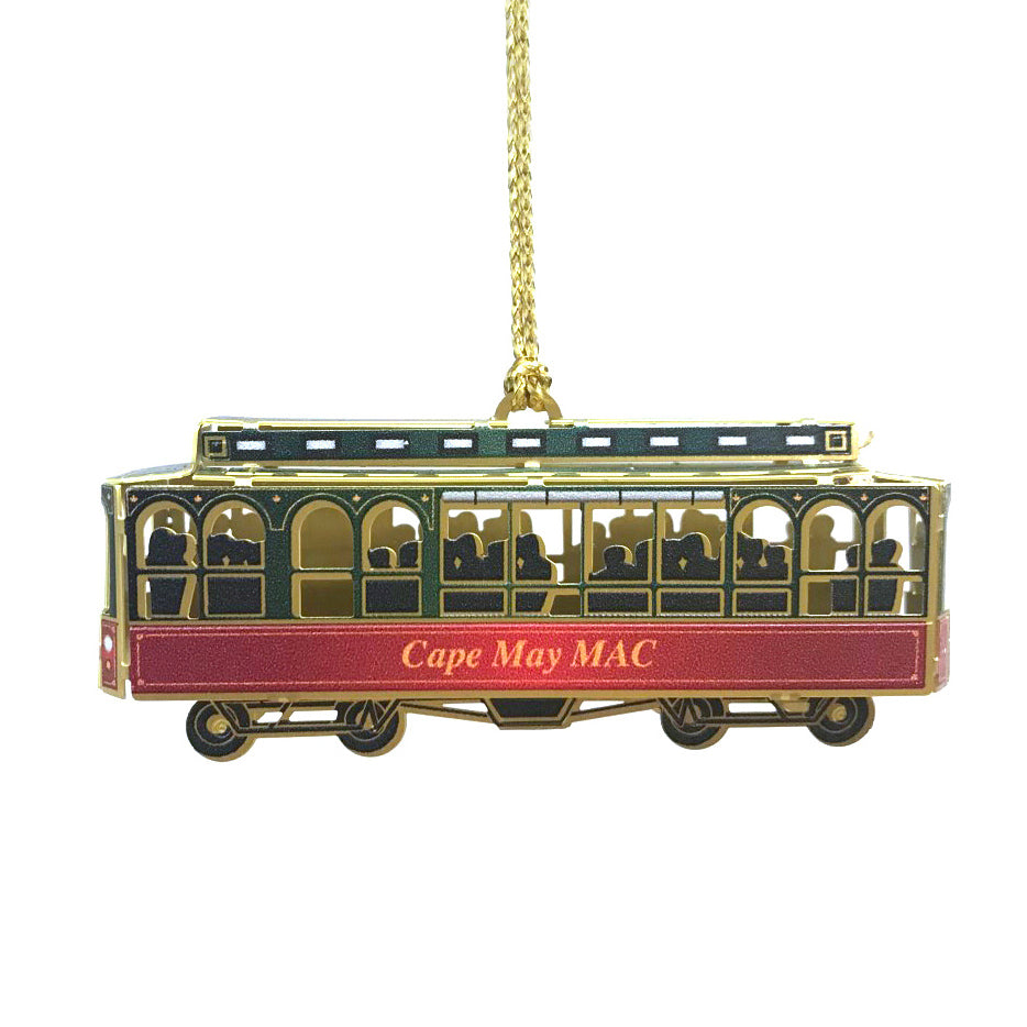 Cape May MAC Trolley Ornament