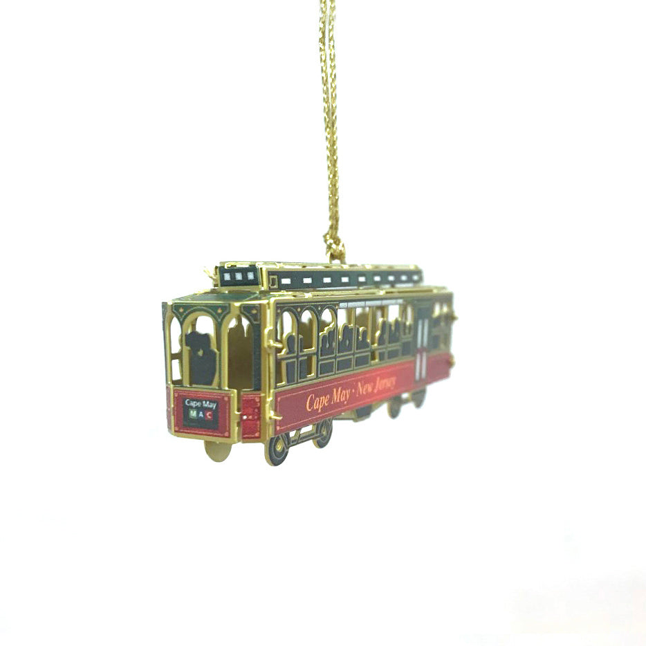 Cape May MAC Trolley Ornament