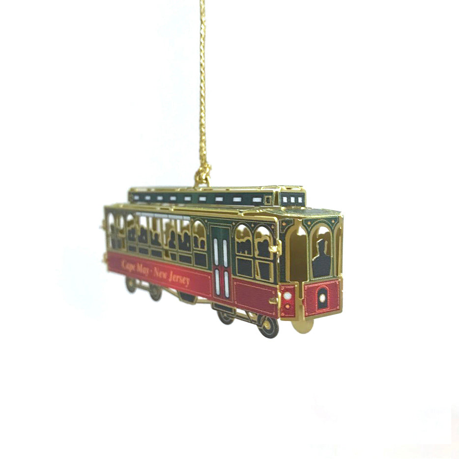 Cape May MAC Trolley Ornament