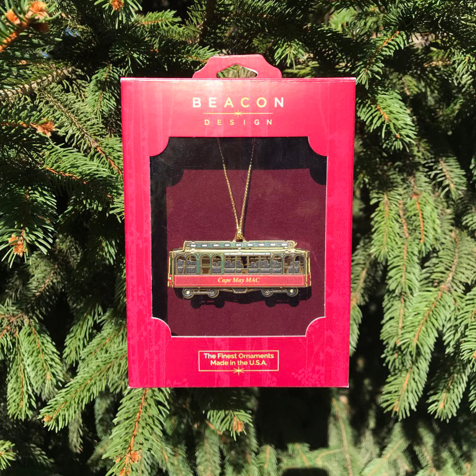 Cape May MAC Trolley Ornament
