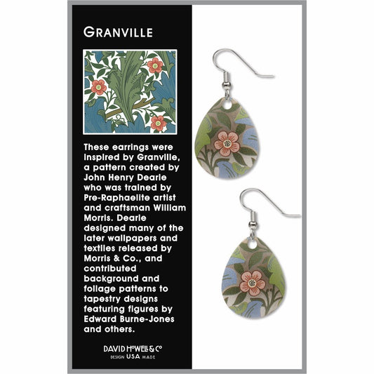 William Morris Granville Earrings