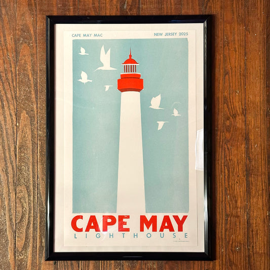 2025 Cape May Lighthouse Poster