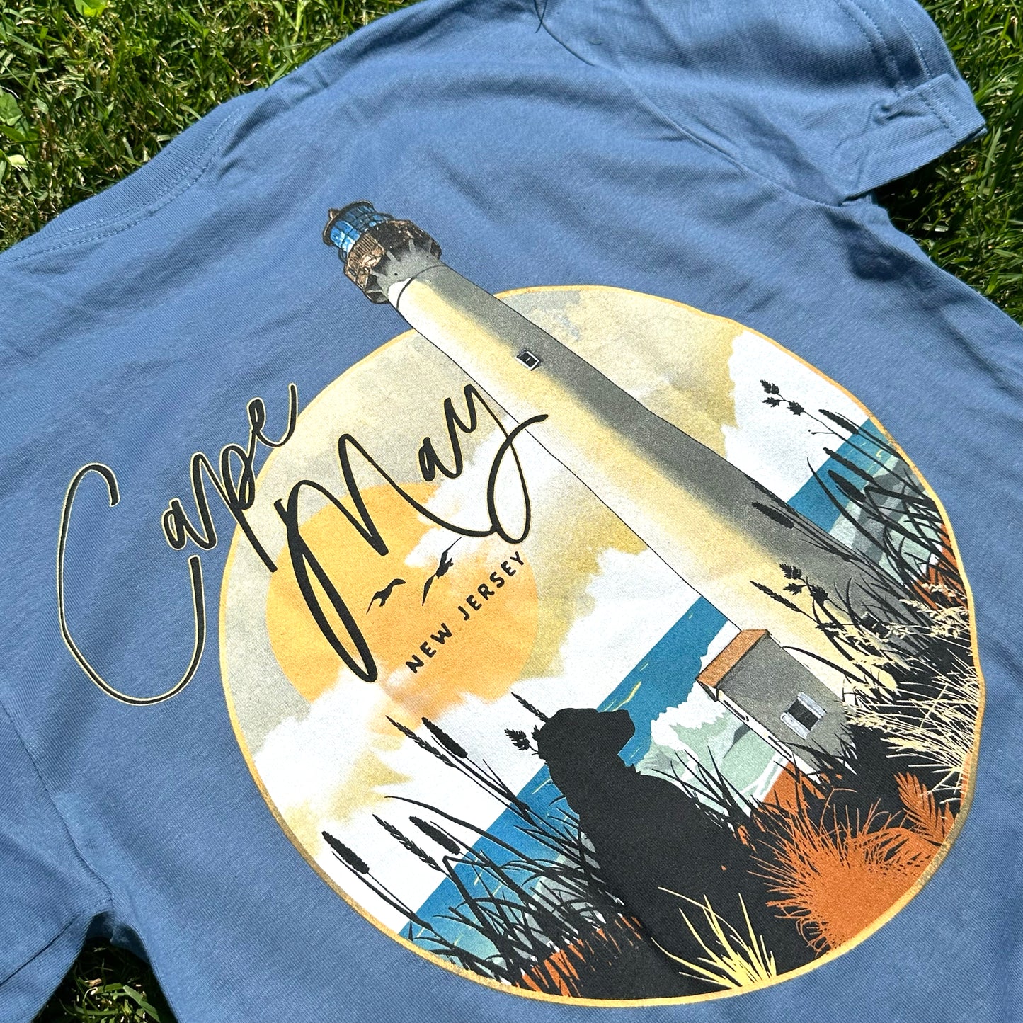 Lighthouse Circle Back T