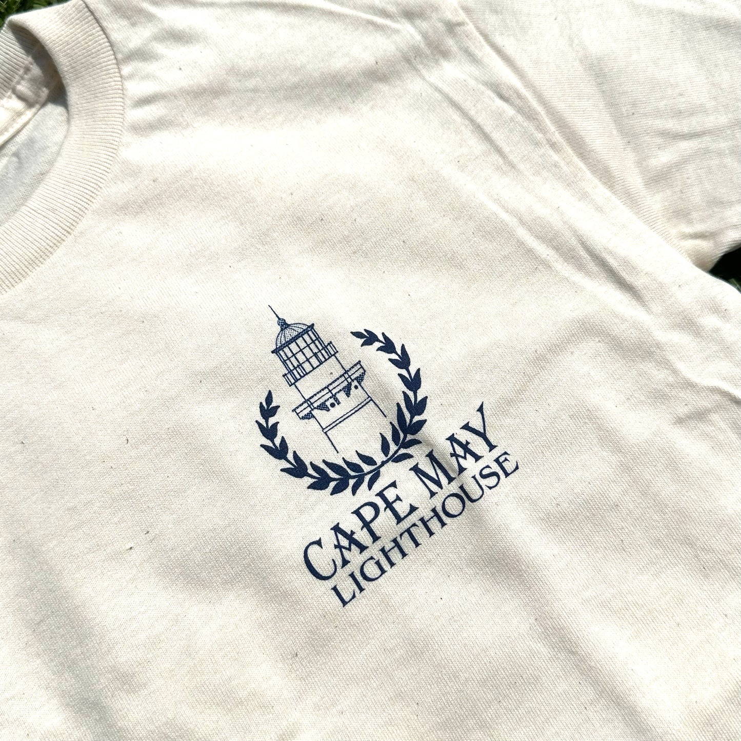 New Jersey Lighthouses Map Children's T-Shirt
