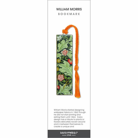 William Morris Leicester Metal Bookmark