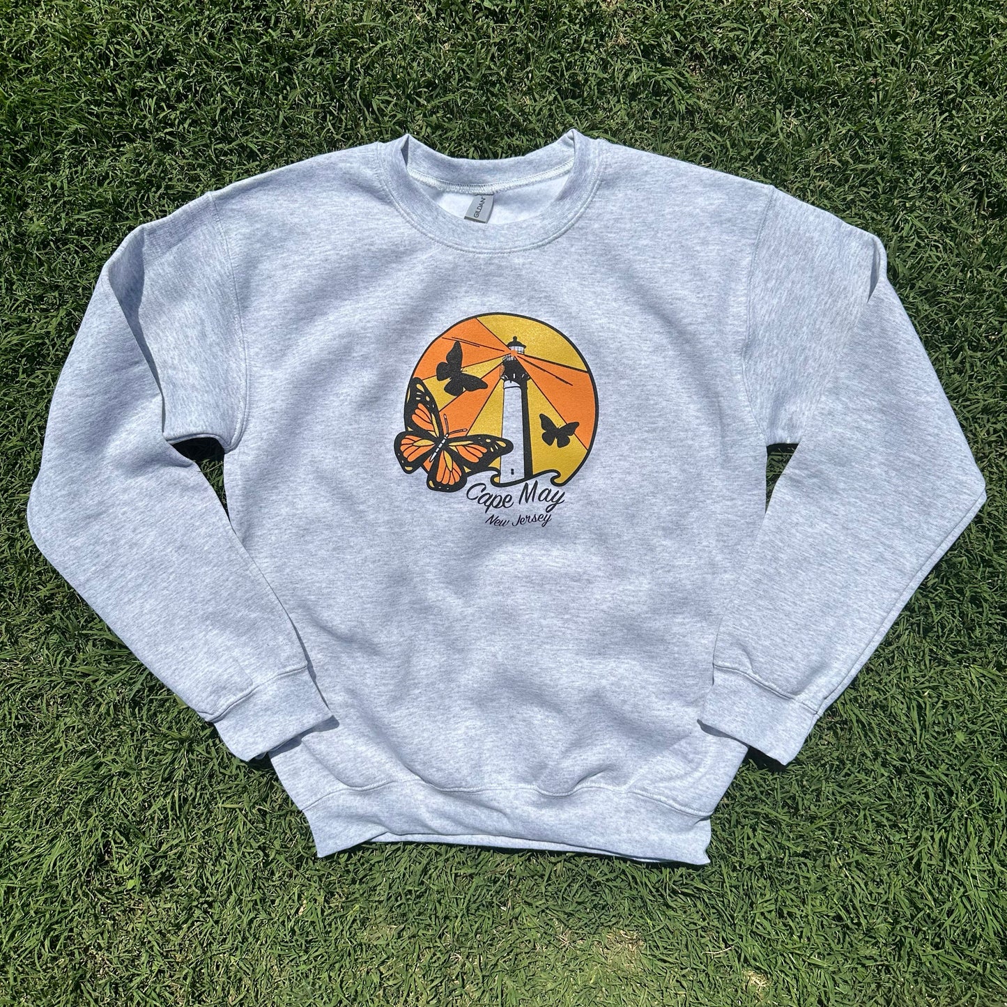 Monarch Crewneck Sweatshirt Ash