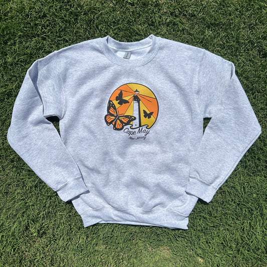 Monarch Crewneck Sweatshirt Ash