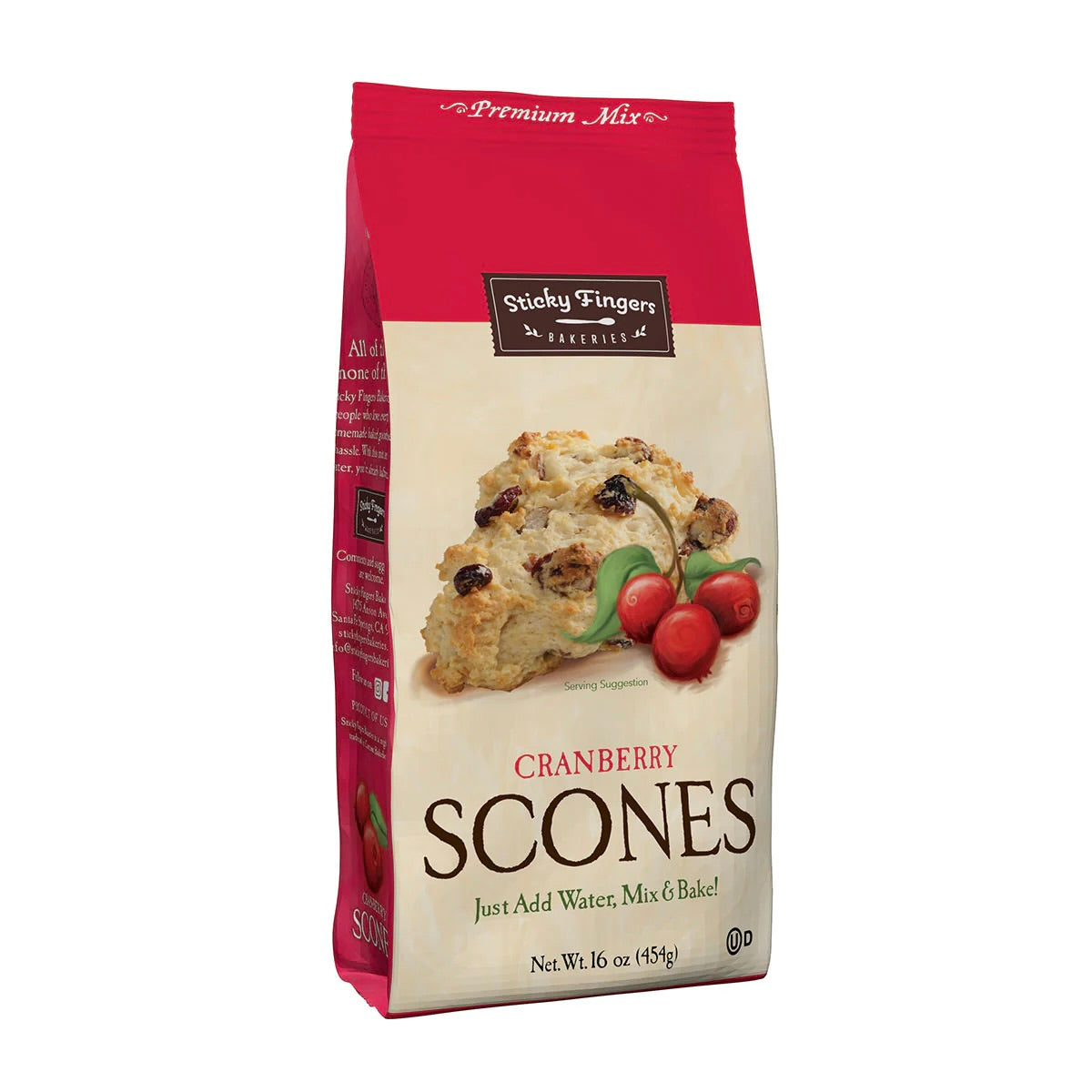 Sticky Fingers Scone Mix