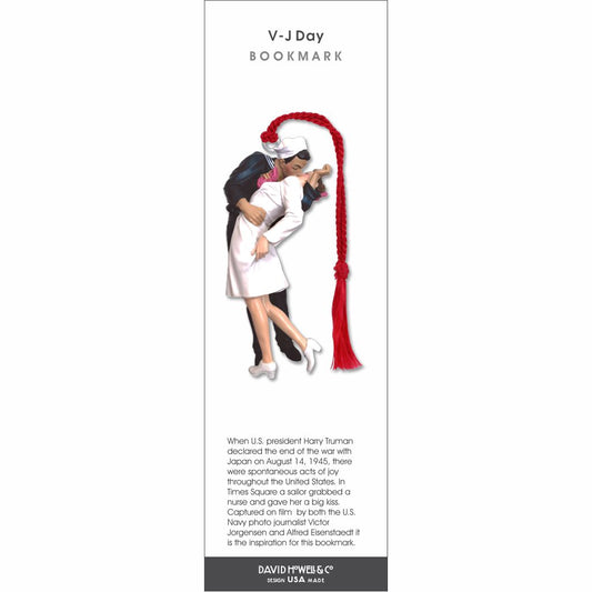 V-J Day Times Square Kiss Metal Bookmark