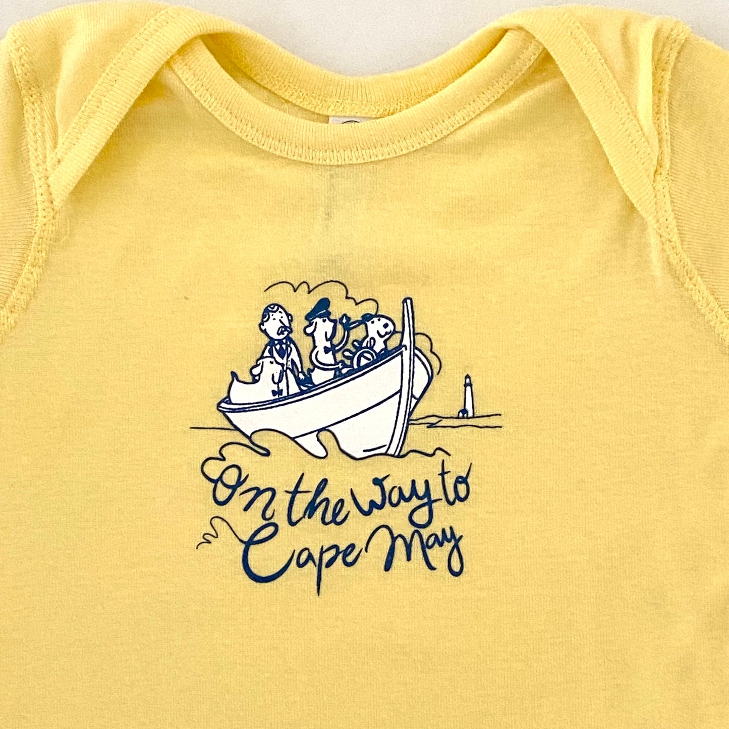 By Boat Baby Onesie