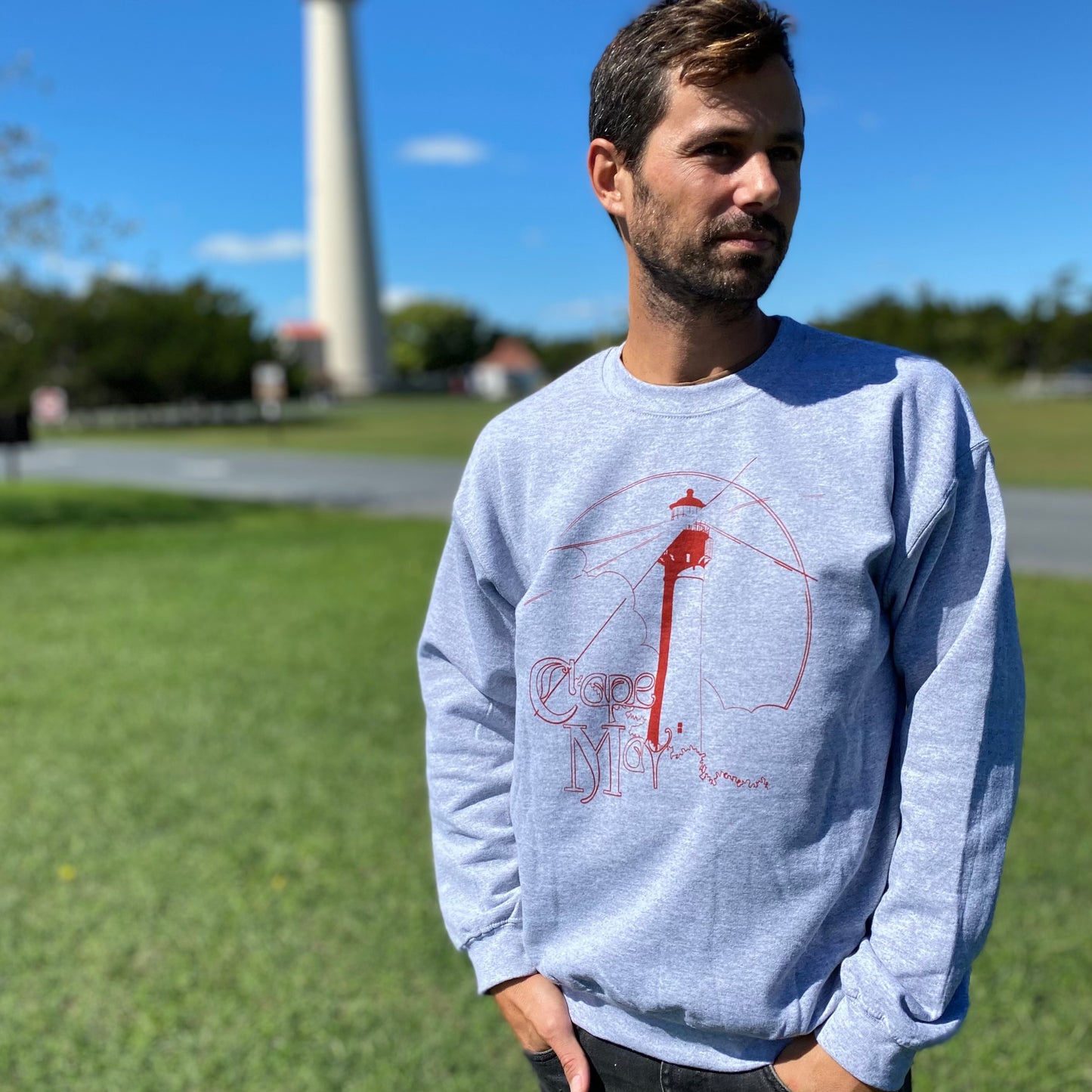 Lighthouse Crew Neck Sweatshirt