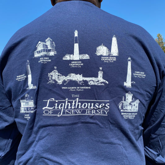 Lighthouses of NJ T-Shirt